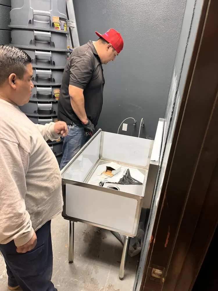 Commercial plumbing and sink installation in West Whittier-Los Nietos